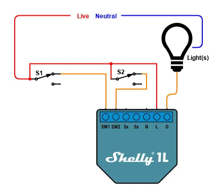 Two Way Switching Using a Shelly — Smart Home Shop UK