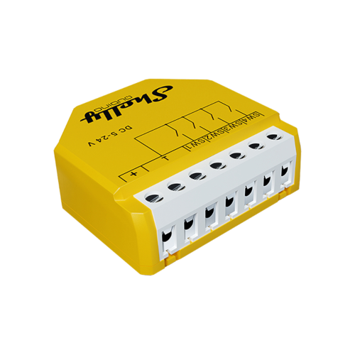 Shelly Wave i4 DC – Z-Wave 4-Input Scene Controller (5–24V DC)