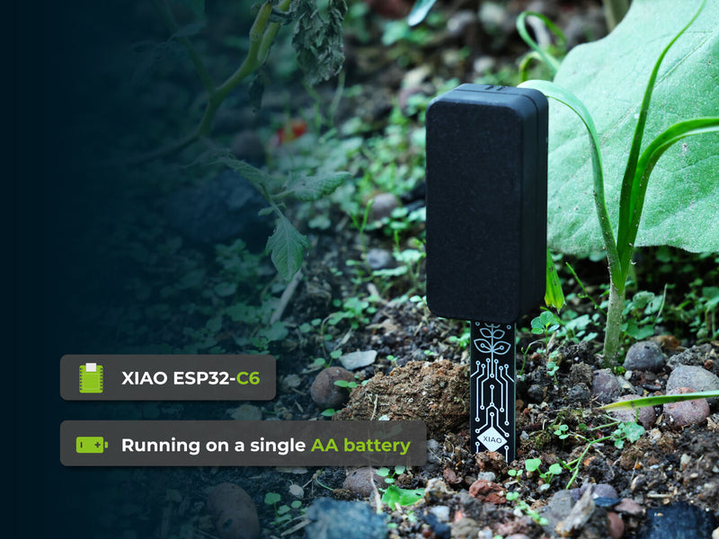 XIAO Soil Moisture Sensor (ESP32-C6, ESPHome Ready)