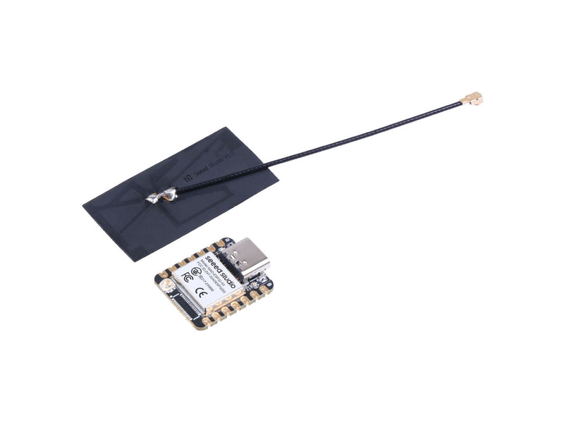 Seeed Studio XIAO ESP32S3 - 2.4GHz WiFi, BLE 5.0, 8MB PSRAM, 8MB FLASH, Dual-core, battery charge supported, power efficiency and rich Interface, ideal for Smart Homes, IoT, Wearable Devices, Robotics