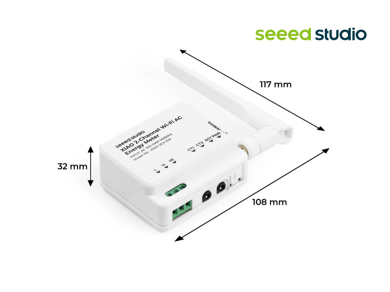 XIAO 2-Channel AC Wi-Fi Energy Meter