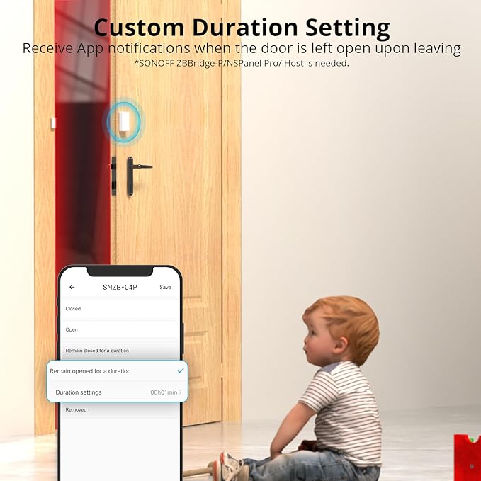 SONOFF SNZB-04P Zigbee Door Window/Sensor