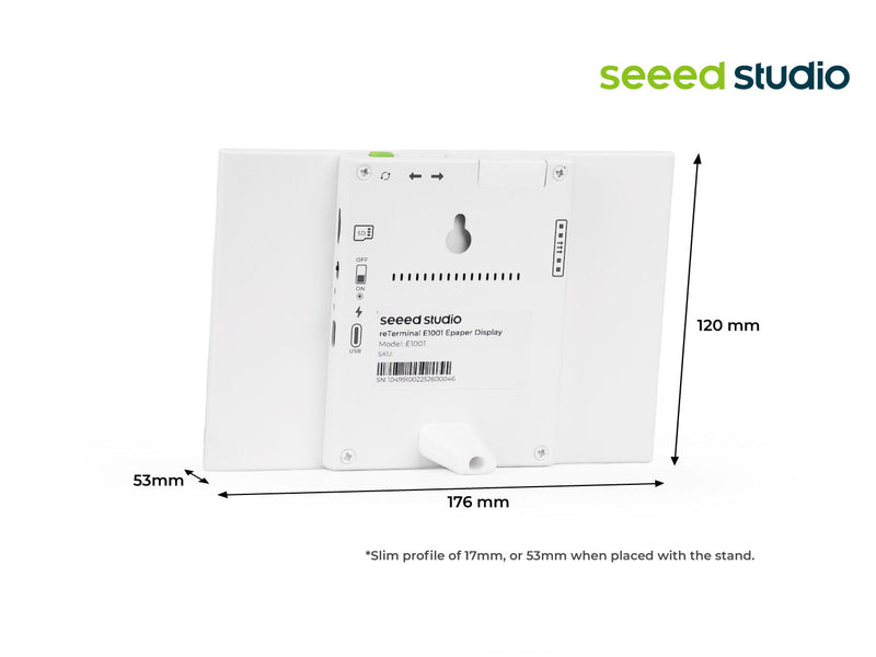 reTerminal E1001 – 7.5″ Monochrome ePaper Display (ESP32-S3)