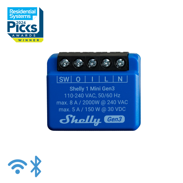 Shelly 1 Mini Gen3