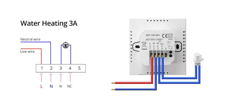 Tuya Smart Thermostat For Underfloor Heating