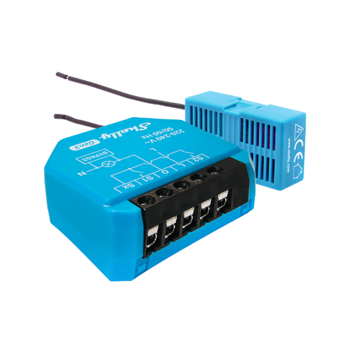 Shelly 1L Gen3 – Wi-Fi Smart Relay (No Neutral Required, 1 Channel)