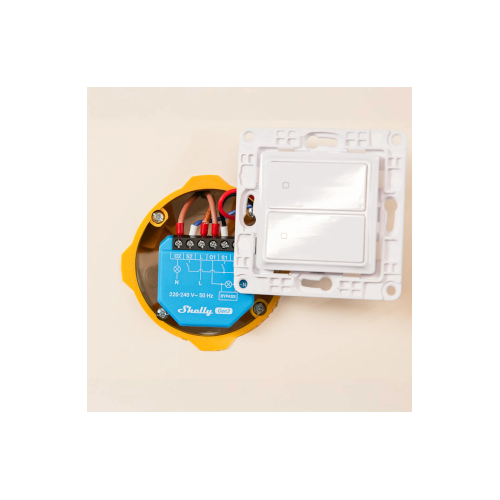 Shelly 2L Gen3 – Wi-Fi Smart Relay (No Neutral Required, 2 Channels)