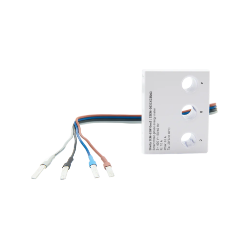 Shelly 3EM-63W Gen3 – Wi-Fi Three-Phase Energy Meter with Integrated CTs