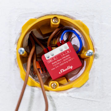 Shelly Wave 1PM Mini LR – Z-Wave Long Range Smart Switch with Power Monitoring (8A)