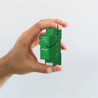 Shelly Wave Pro Dimmer 1PM – 1-Channel Z-Wave DIN-Rail Dimmer (Power Monitoring)