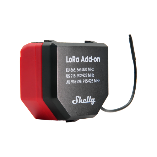 Shelly LoRa Add-on – Long-Range Communication Module for Shelly Gen3 & Gen4