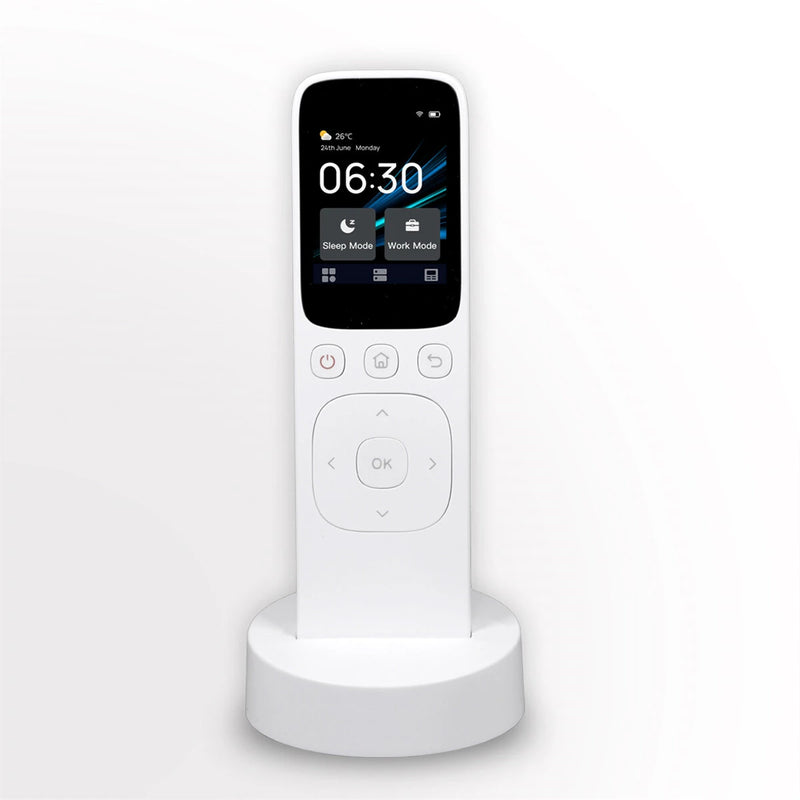 MOES Handheld Smart Screen – Tuya Smart Touchscreen IR Remote Controller