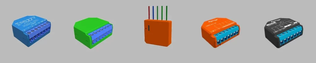 How many Shelly’s do I need for a 2/3/4 gang switch?
