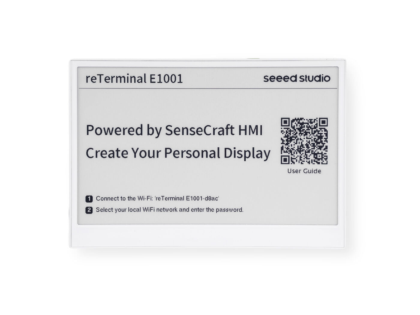 reTerminal E1001 – 7.5″ Monochrome ePaper Display (ESP32-S3) - Image 6