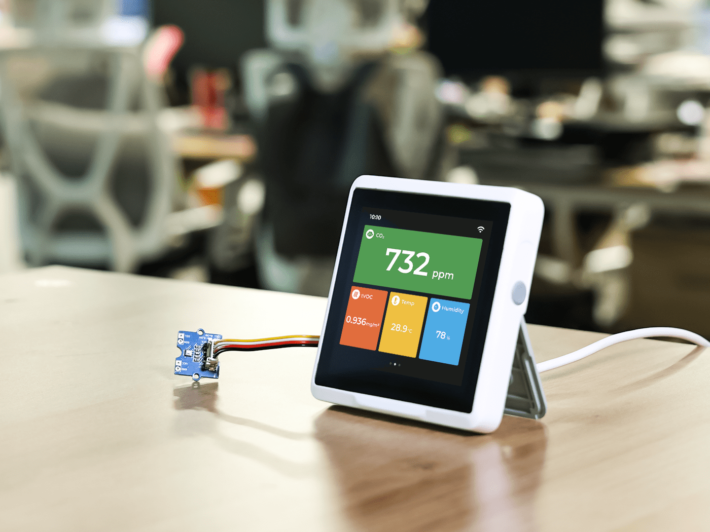 SenseCAP Indicator D1- 4-Inch Touch Screen IoT development platform - Image 3