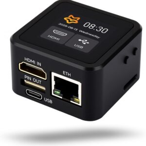 Luckfox PicoKVM Remote IP KVM (Metal Case, Touch Display)