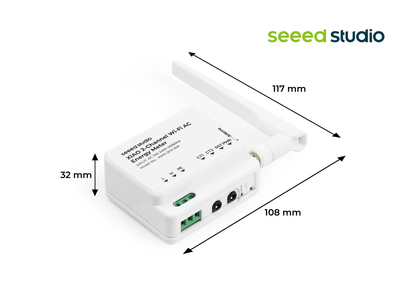 XIAO 2-Channel AC WiFi Energy Meter ESPHome - Image 6