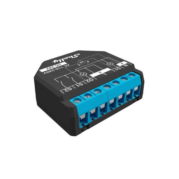 Shelly Plus 2PM, product image from Everythingsmart