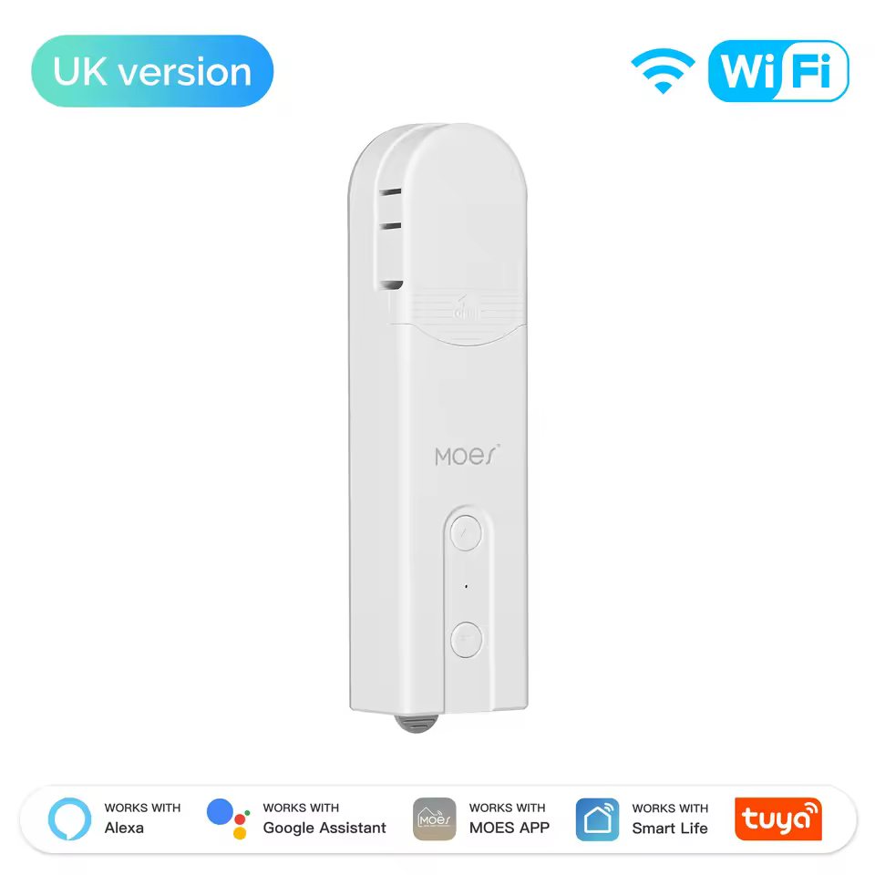 MOES Tuya WiFi Smart Blind Motor – App & Voice Control (UK Plug) - Image 4