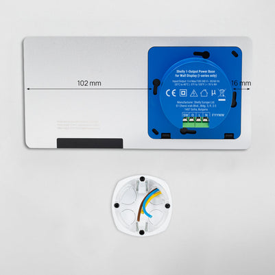 Shelly Wall Display X2i – Smart Wall-Mounted Control Panel with Touchscreen - Image 3
