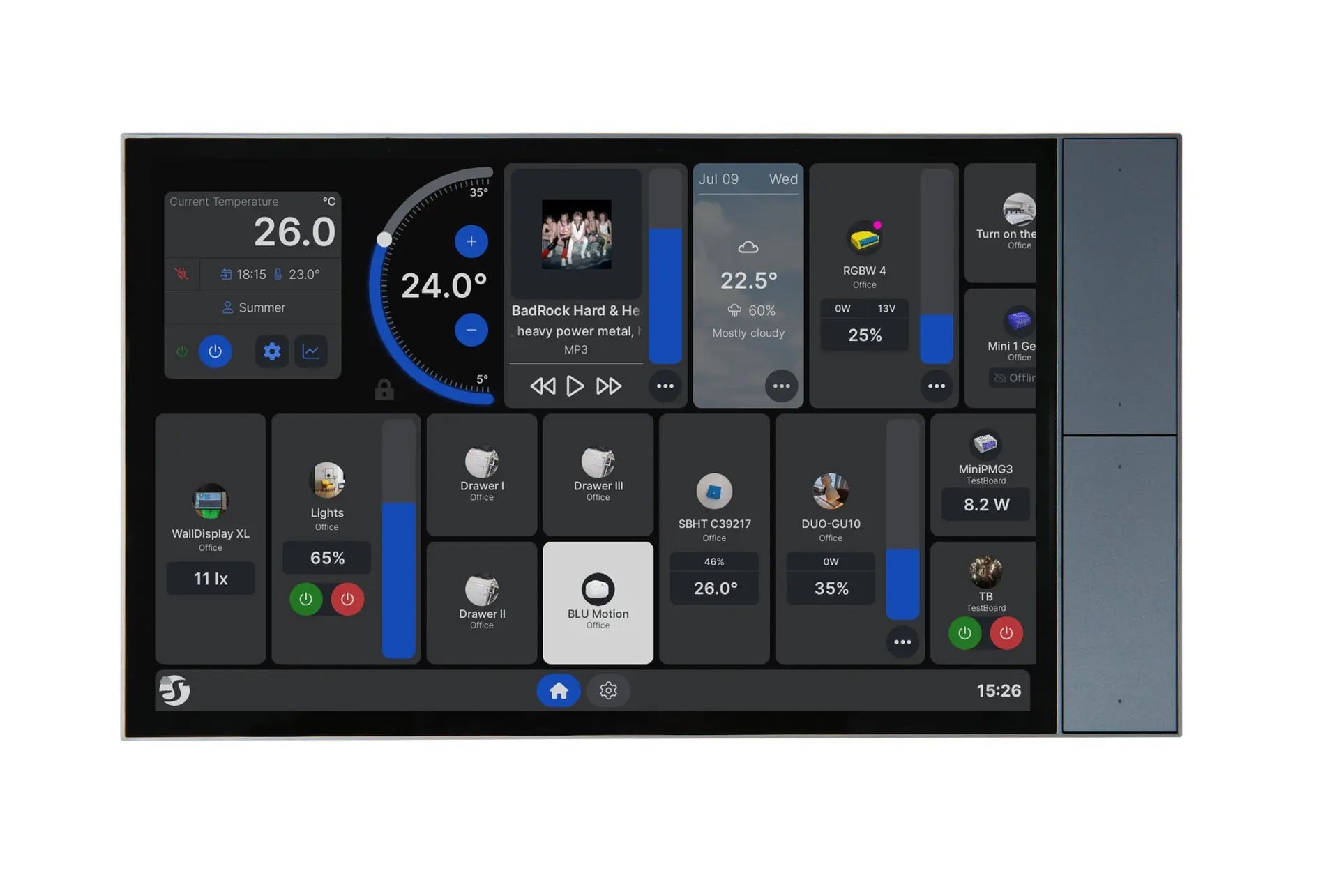 Shelly Wall Display XL – 10.1” Smart Home Control Panel - Image 2