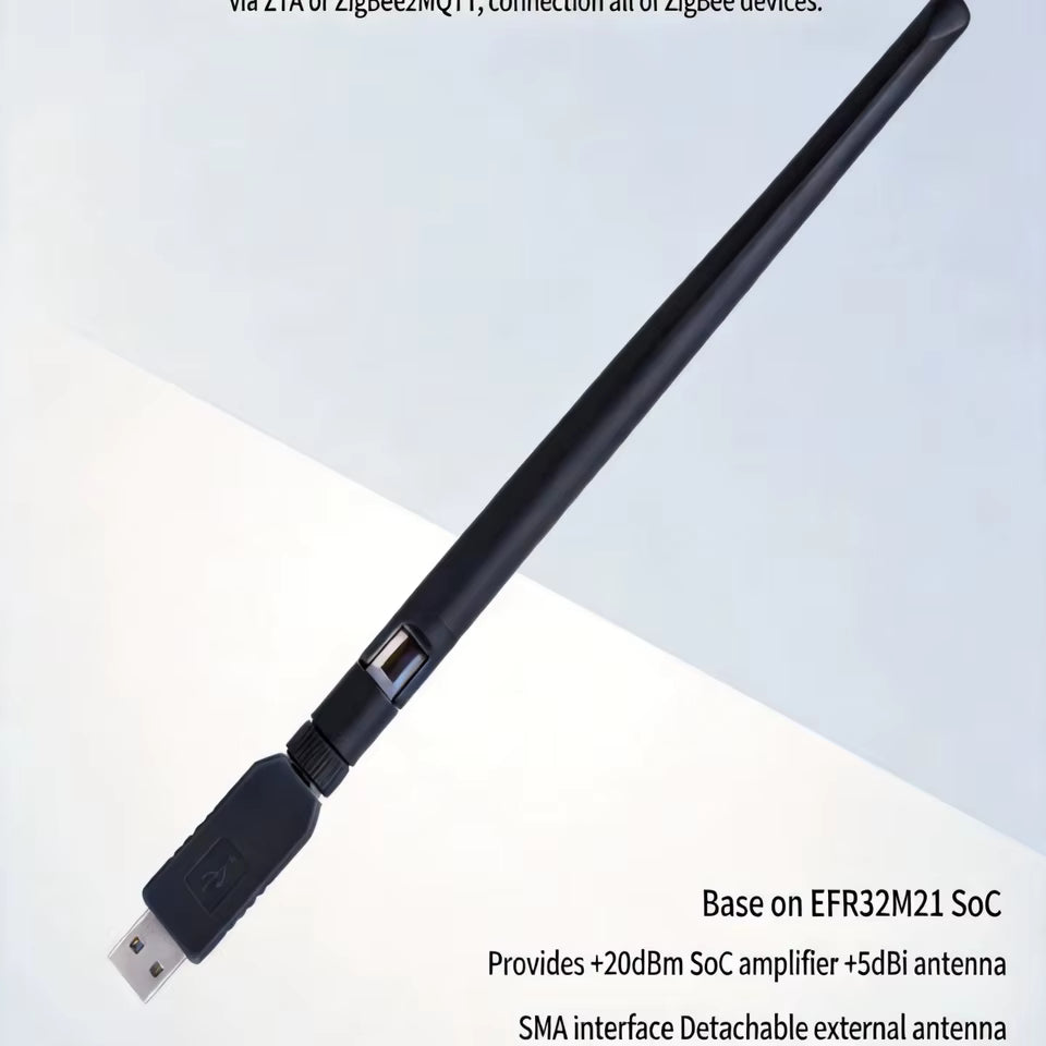 Zigbee 3.0 USB Coordinator – ZBT-1 / ZBT-2 Alternative, Home Assistant Ready (Plug & Play) - Image 2