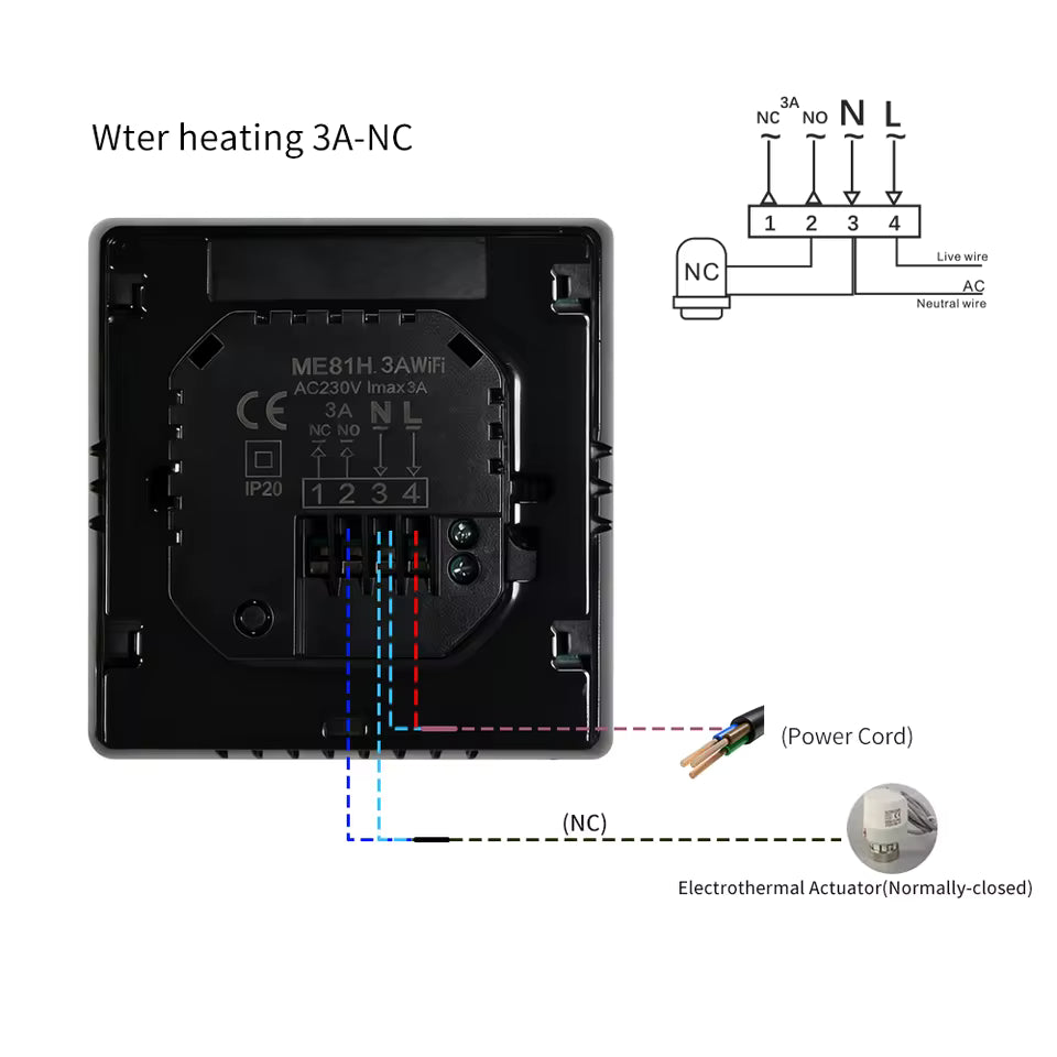 Tuya ME81H 16A Wi-Fi Smart Thermostat - Image 8