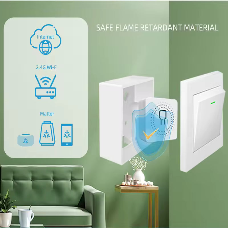 Matter Wi-Fi Smart Switch Module 16A (WHD02-Matter) - Image 4