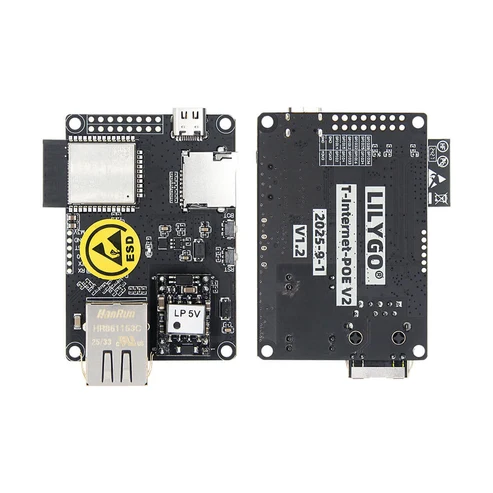 LilyGO T-Internet-POE — ESP32 Ethernet & Power-over-Ethernet Development Board - Image 2